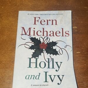 Michaels Festive 'Holly and Ivy' Book with Red and Green Accents
